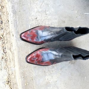 Men's ankle cowboy boots size 9